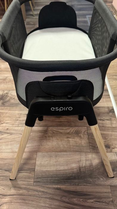 Бебешка кошара 3 в 1 Tully Timber Black - Espiro