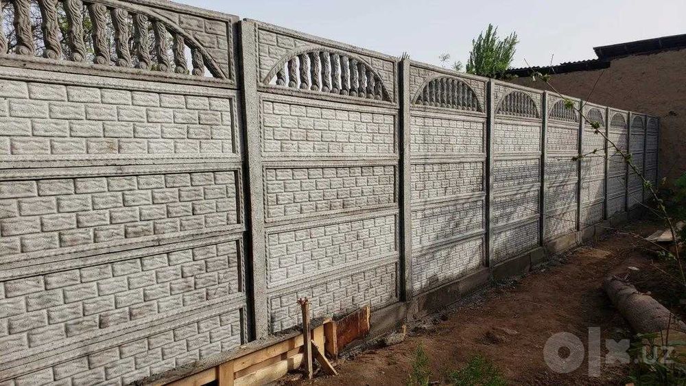 yevro zabor / beton devor / devor qurish /