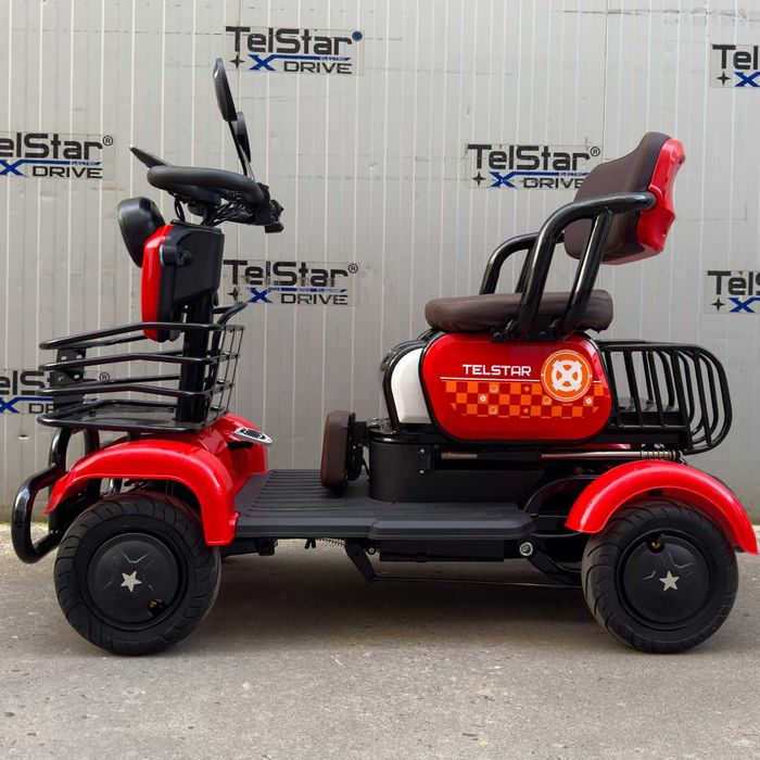 Електрическа четириколка TELSTAR Престиж 1500W 48V 23Ah триместна