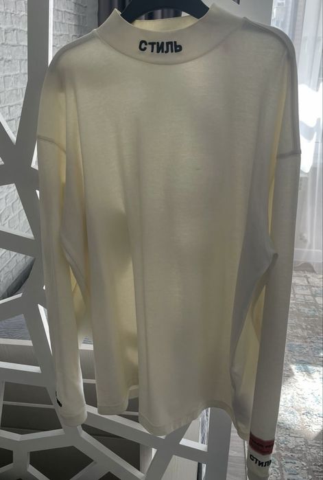Лонгслив heron preston