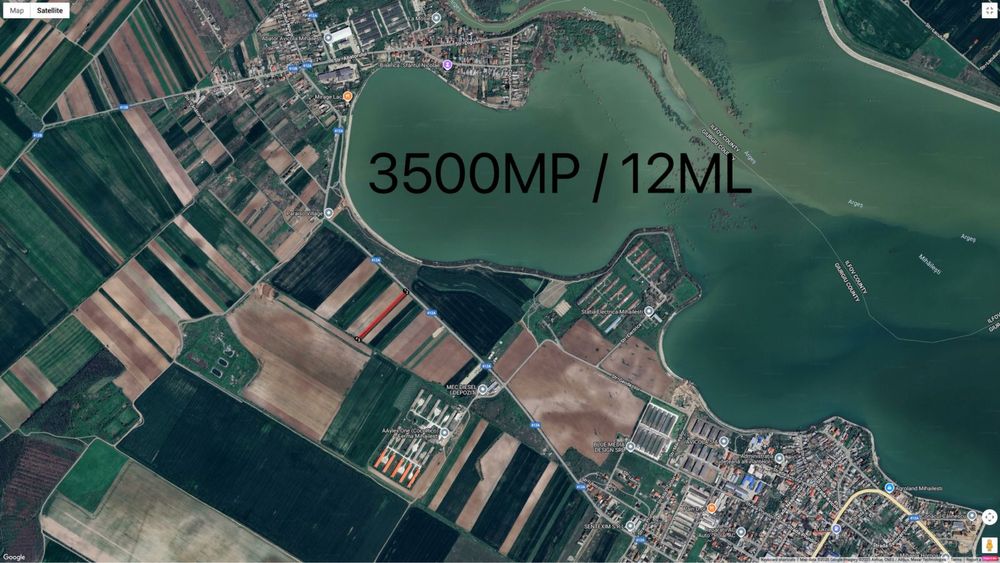 terenuri Giurgiu - Mihailesti | 7400, 5300 si 3500mp | acces din sosea