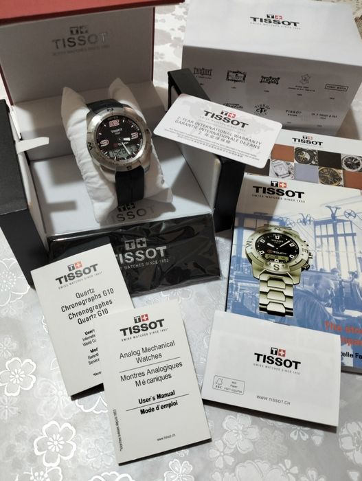 TISSOT T TOUCH оригинальные часы,полное информацию можно найти на Ютуб