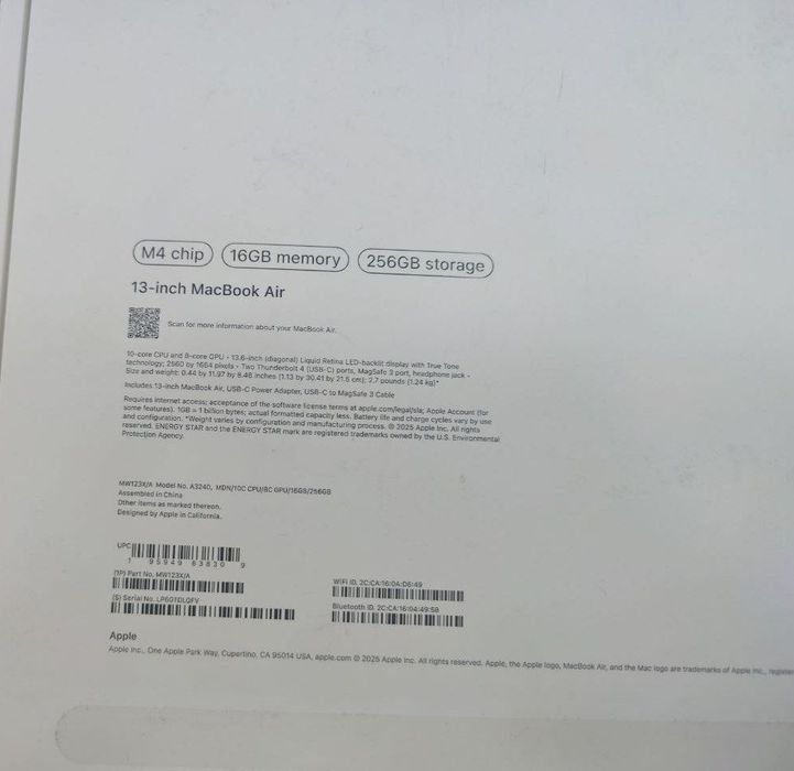 Apple MacBook Air 13" (M4)