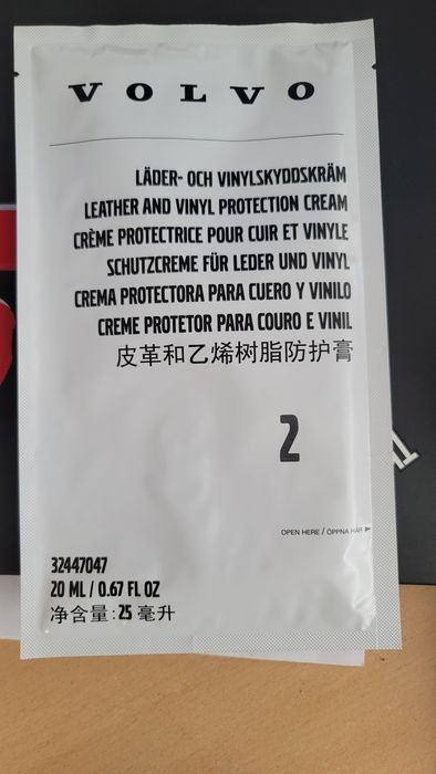 Șervețelele curățarea și întreținerea pielii Volvo