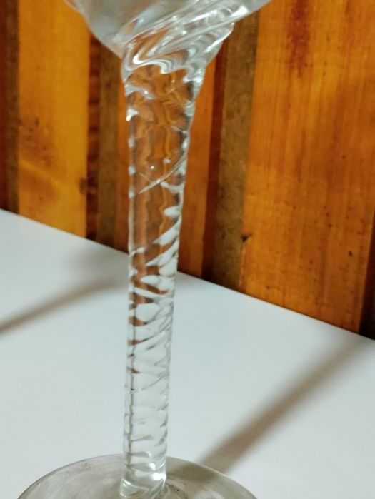 Гравирани старинни кристални сватбени чаши