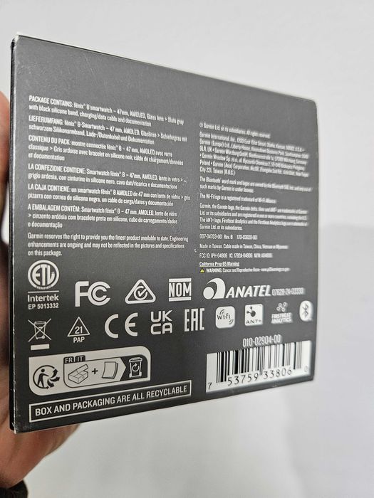 Garmin fenix 8 47 MM nou la cutie Garantie 30 zile.