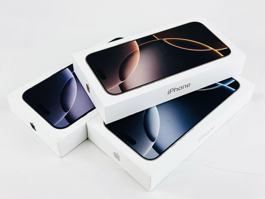 НОВ! Apple iPhone 16 Pro Max 512GB Black / Desert / White / Natural