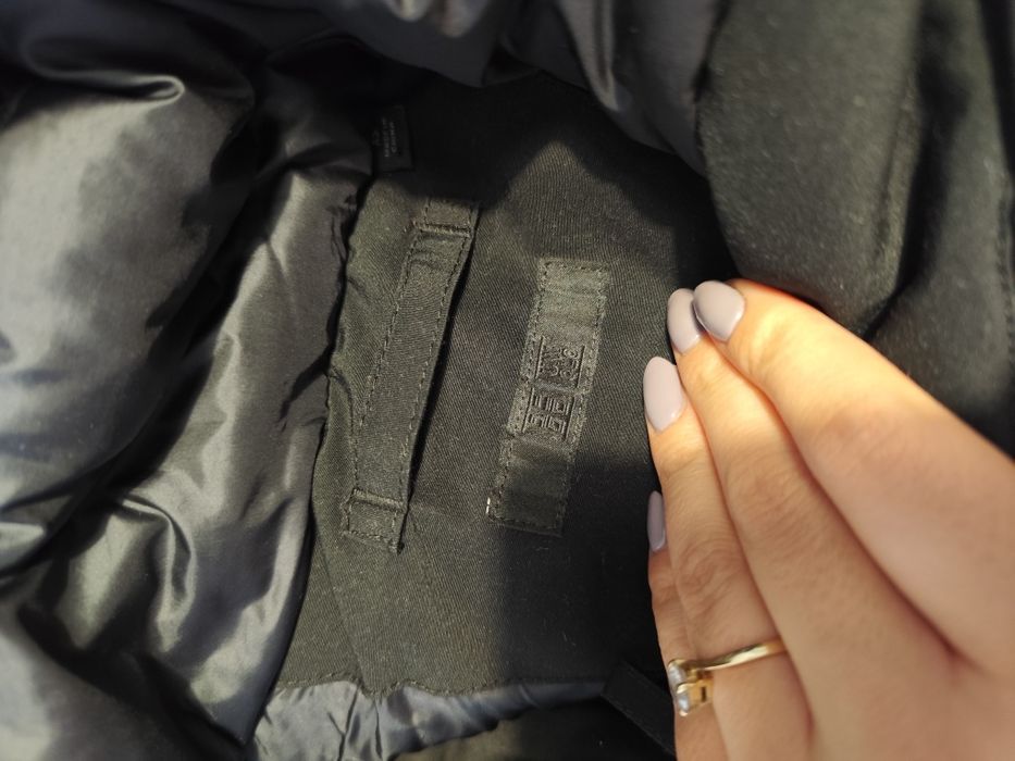 Зимно мъжко яке с двойно закопчаване