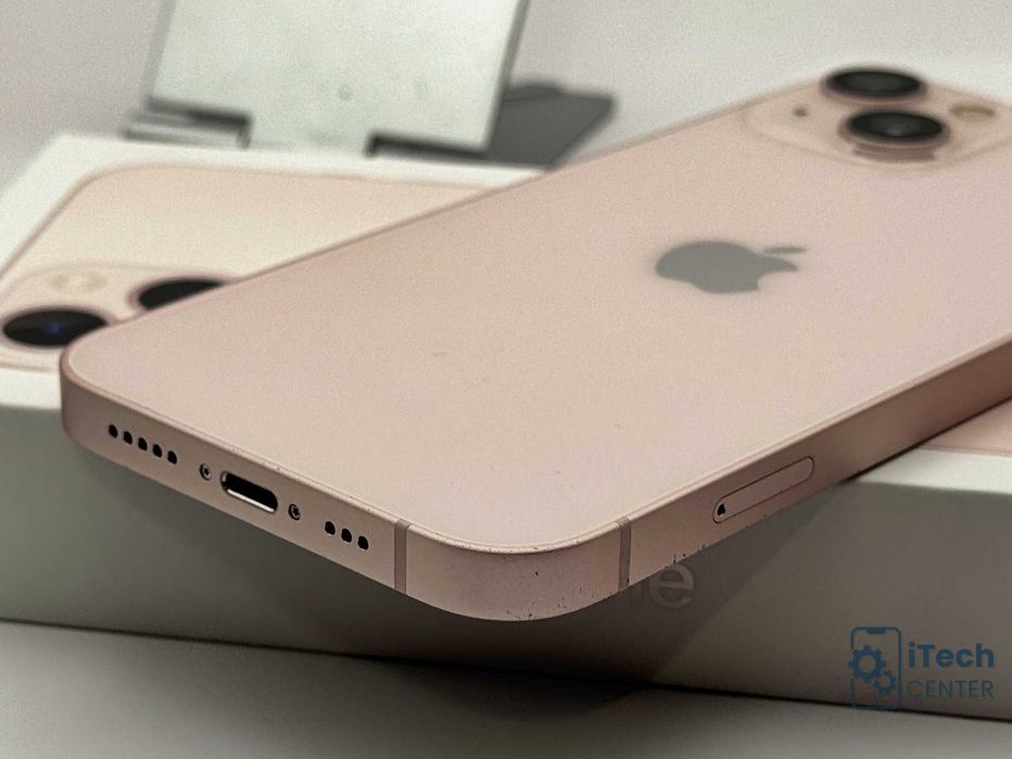 iPhone 13, 128GB, Pink, 100% батерия, КАТО НОВ, 1г. ГАРАНЦИЯ!