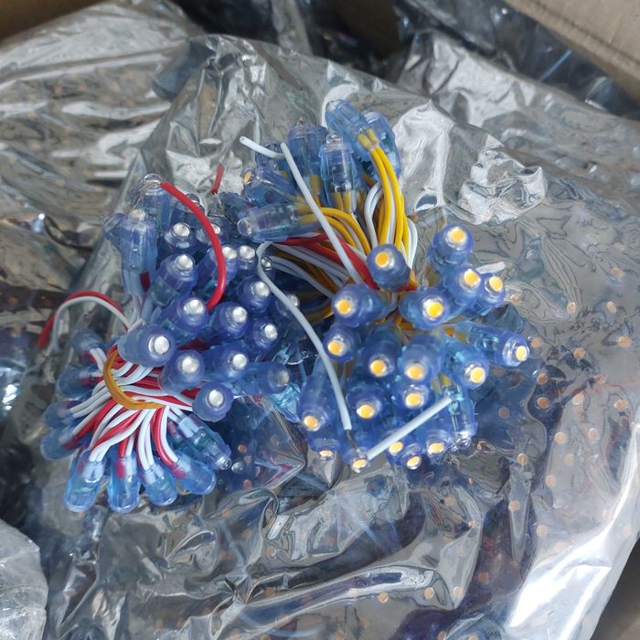 Led pixel 12V  roșu și galben