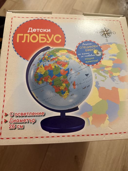 Лампа глобус