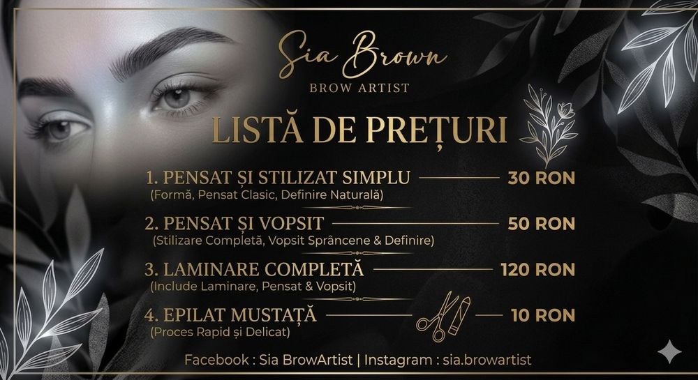 Stilizat/Vopsit/laminat sprancene