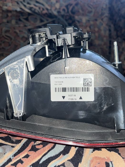 Pachet stopuri hayon + polita portbagaj BMW Seria 2 F45