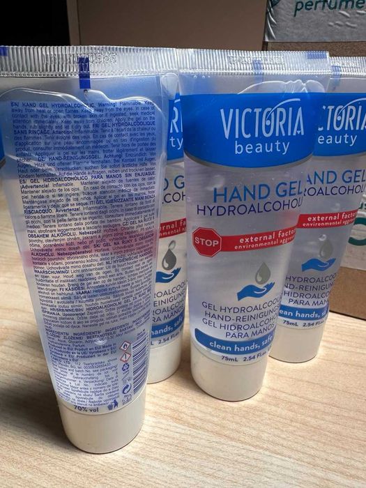 Антисептичен гел за ръце Victoria Beauty – нов, запечатан