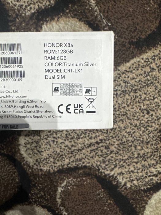 Продаю XonorX8a 6/128 Titanum silver