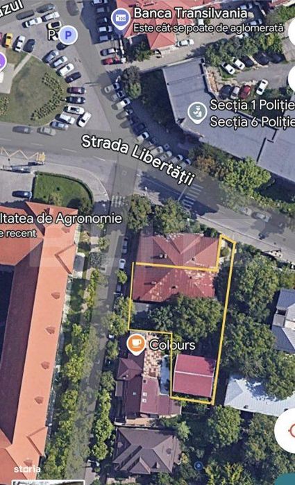 Propietate cu 2 case si spatiu comercial, 585 mp teren, intersectia cu