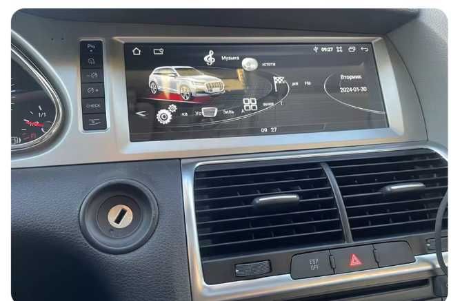 Navigatie Android CarPlay Audi Q7 4L 2005-2014