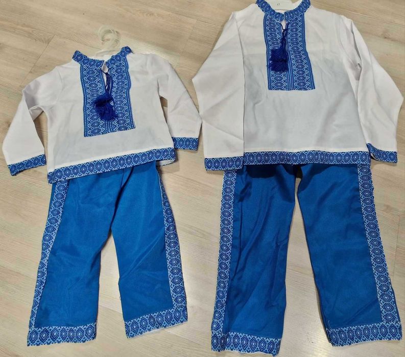 80 lei camasa /ie - costum popular national traditional 1-16 ani