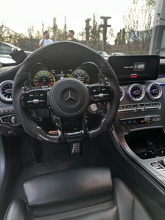 Volan Mercedes - Carbon - Custom - LED - Vibratii - Incalzire - ACC