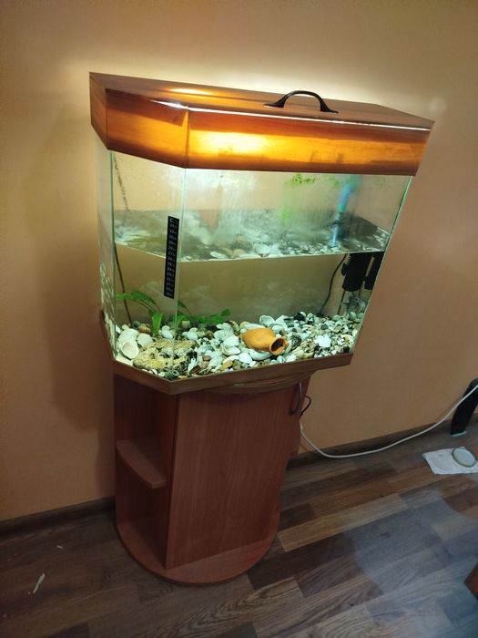 Аквариум със шкаф
