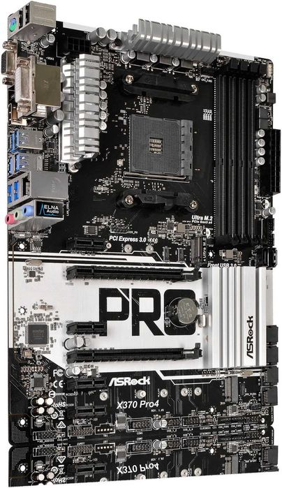 ASRock X370 Pro4 AM4 ATX - noua sigilata, Ryzen 3000 Ready