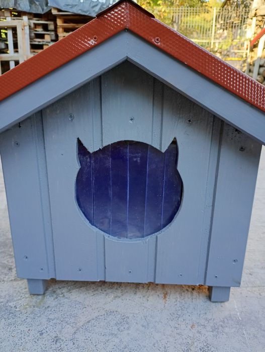 Cușcă căsuța pisică
