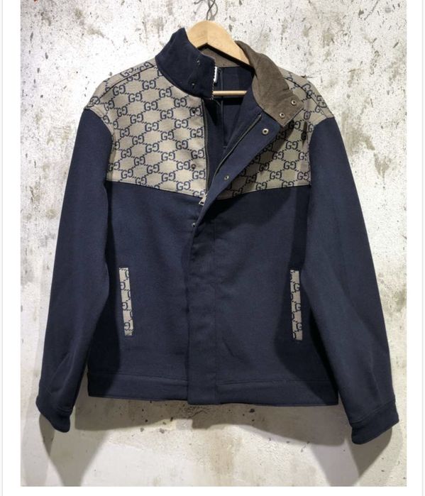 Geaca gucci albastru inchis colectia noua premium