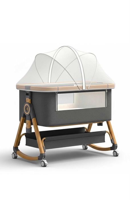 Patut pliabil bebe Elindo® 3 în 1 – Leagăn, Co-Sleeping, 6 înălțimi