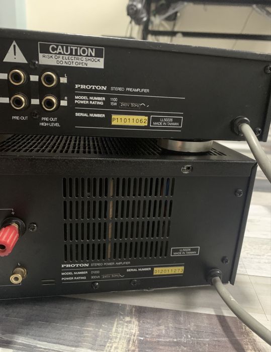 Предусилвател и стъпало Proton 1100, Proton D1200