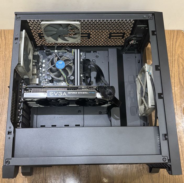 Gaming PC i3-10100F / GTX 1070 Ti 8GB / 16GB DDR4 / SSD + 4TB HDD / Corsair 4000D