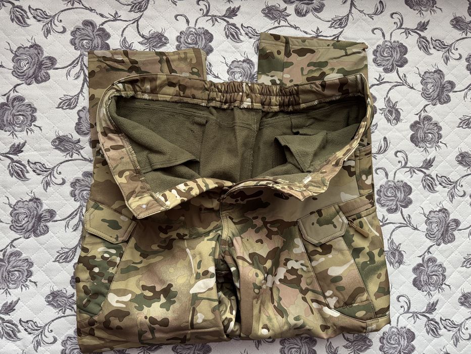 Мъжки ватиран камуфлажен комплект