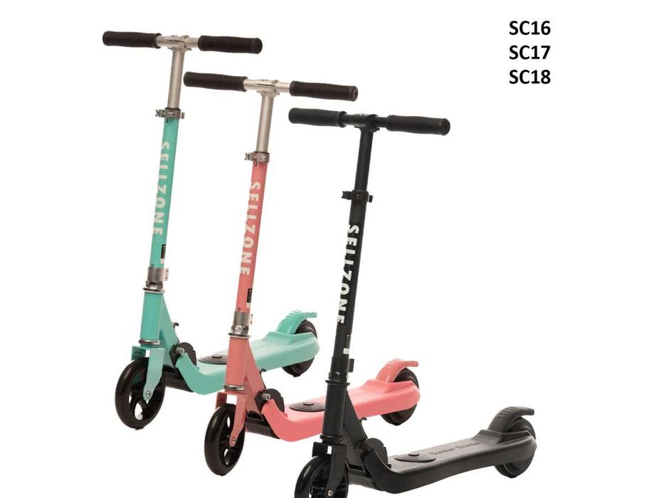 Trotinetă electrică pentru copii, viteză limitată la 7 km/h, 150W