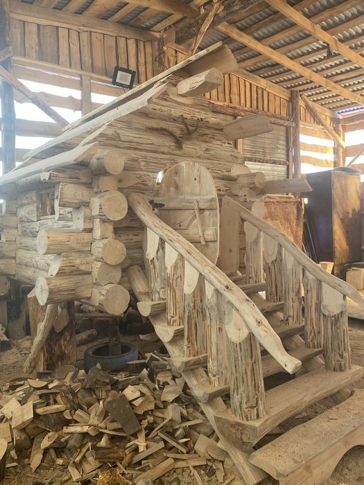 Беседка ручной работы