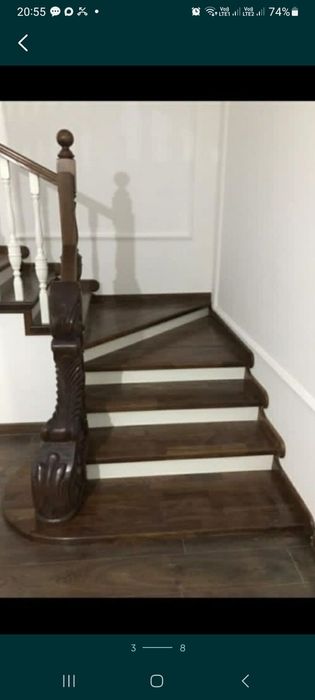 Лестницы металокаркас. Рестоврация