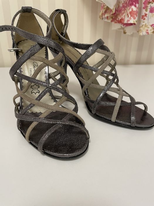 Sandale argintii 37