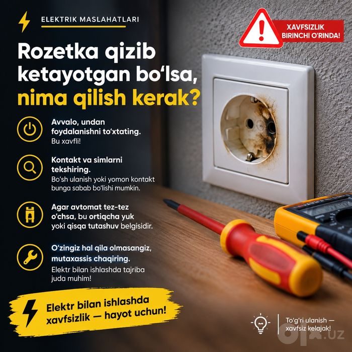 Elektrik xizmati tez va sifatli