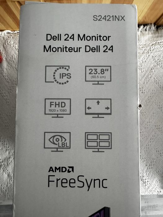 Чисто нов Монитор DELL 24inch