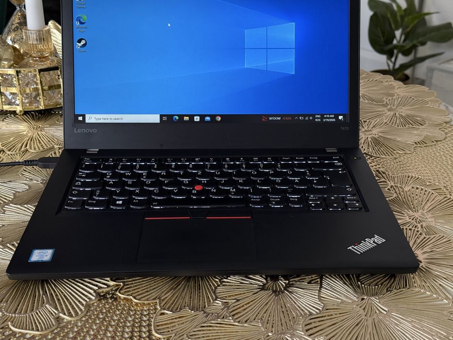 Lenovo ThinkPad T470 Intel I5 vPro 6th, 8gb ram, 256 SSD, Windows 10.
