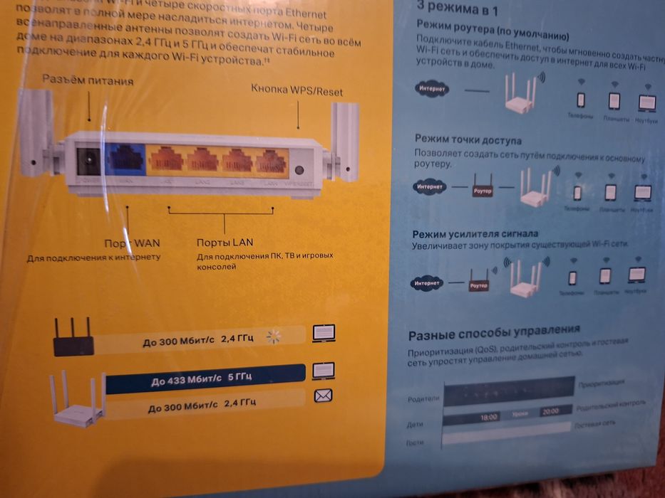 Роутер 2х фазный вайфай