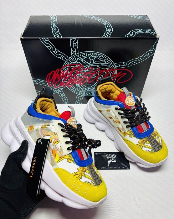 Adidasi Versace Chain Reaction Medusa / Calitate / Toate mărimile