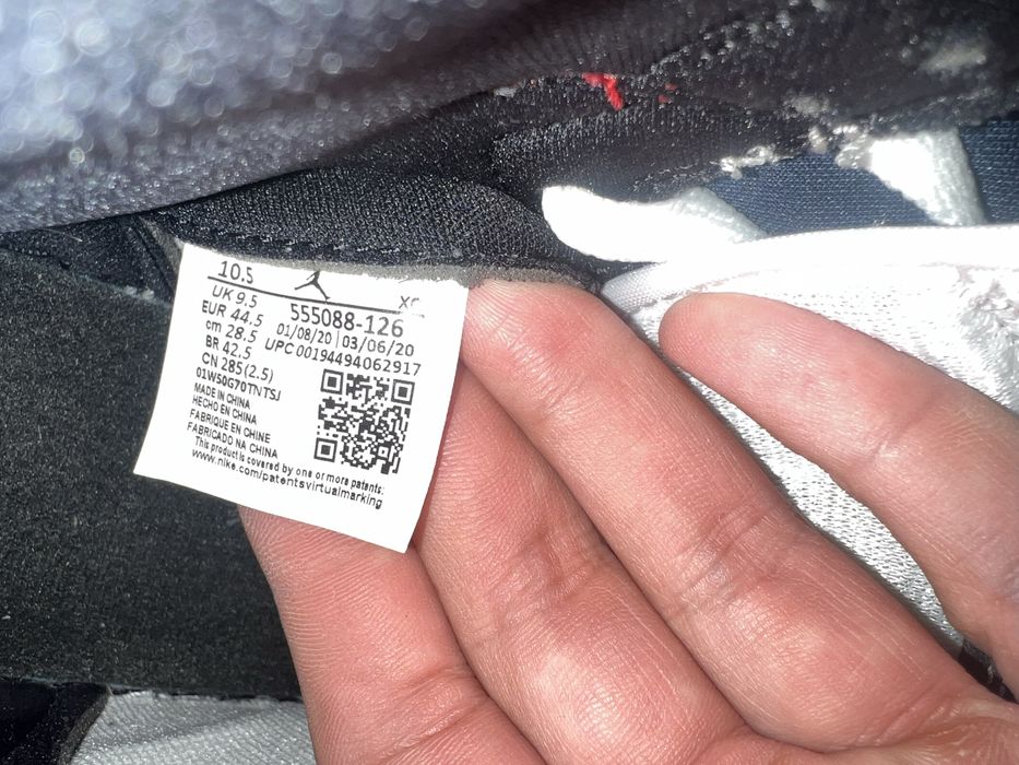 Jordan 1 Retro High 45 номер