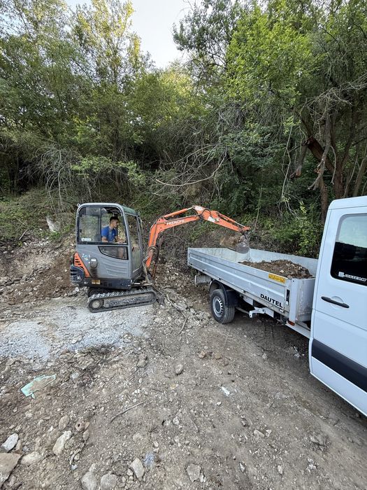 Услуги с мини багер и самосвал до 3,5 тона - Гр. Русе