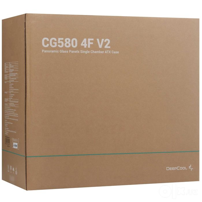 - Компьютерный корпус Deepcool CG580 4F V2 Black