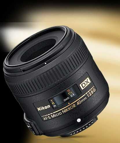Obiectiv 40mm f/2.8G ED AF-S DX Micro NIKKOR