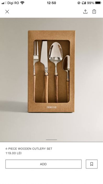 Tacamuri zara 2 seturi