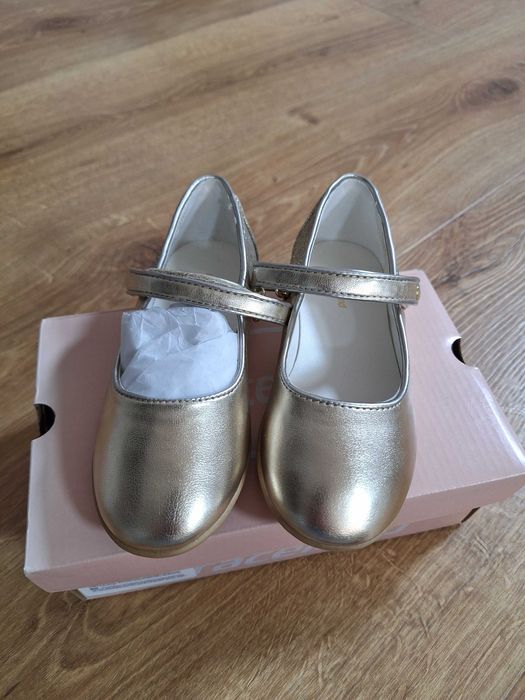 Детски обувки Graceland - балерини златни