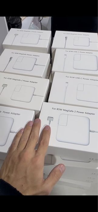 АКЦИЯ! Бесплатная достовка Зарядка макбука блок MagSafe 1/2 45/60/85w