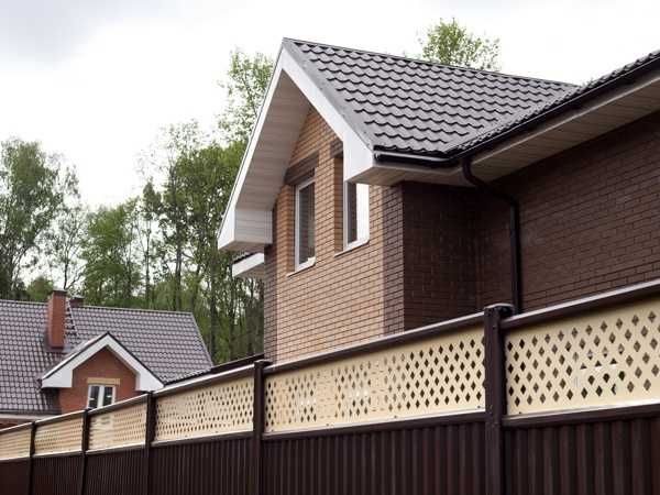 Модульные заборы из профнастила