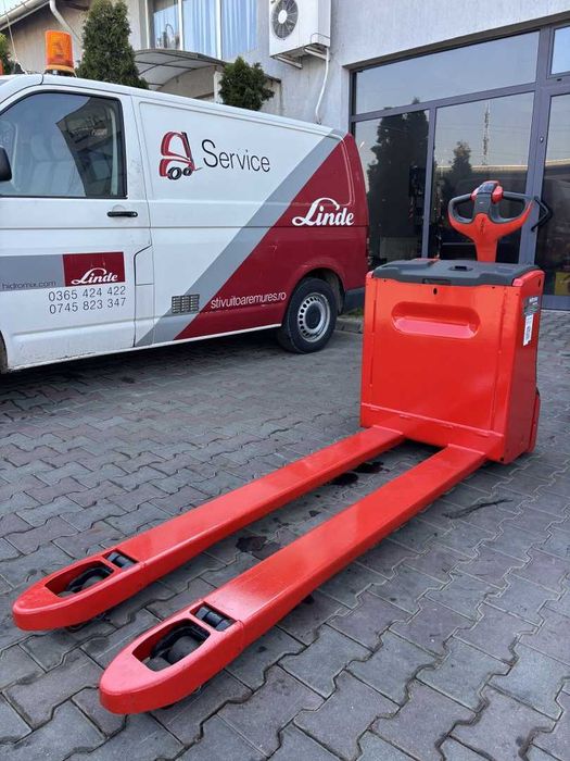 Transpaletă electrică Linde T16 An fabricație: 11/2019