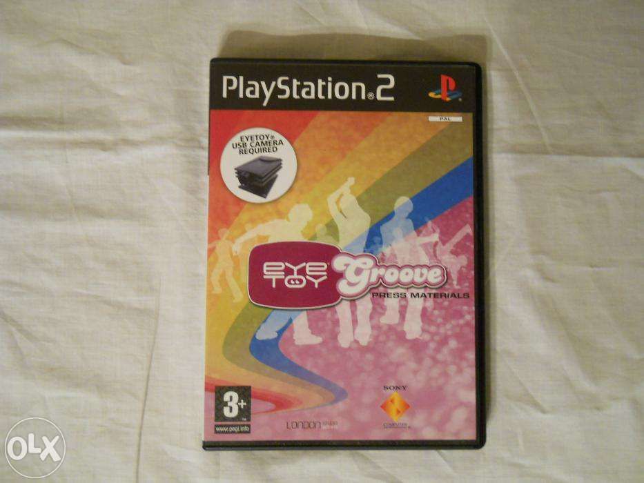Joc PS2 EYE TOY Groove, varianta de lansare la Londra, absolut nou